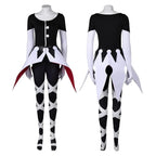 Hazbin Hotel Carmilla Carmine Cosplay Costume Women Black Jumpsuit Party Carnival - Azufun