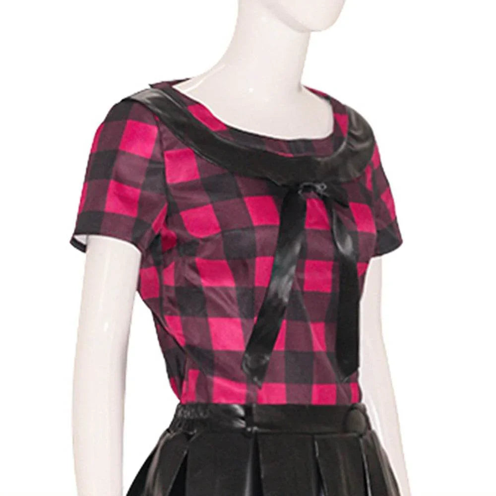 Lisa Frankenstein Misty Cosplay Costume Women Black Outfit Party Carnival - Azufun