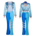 Chloe Charming Cosplay Costume Women Blue Outfit Party Carnival - Azufun