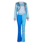 Chloe Charming Cosplay Costume Women Blue Outfit Party Carnival - Azufun