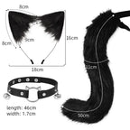 Crazy Zootopia Nick Fox Collar Headband Fox Tail Accessories