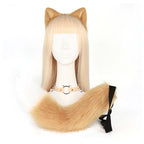 Crazy Zootopia Nick Fox Collar Headband Fox Tail Accessories