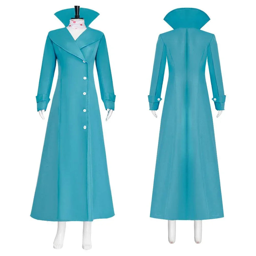 Despicable Me Lucy Cosplay Costume Dress Outfits Carnival Suit - Azufun