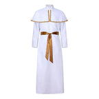 Men's Pope Costume Halloween Medieval Cosplay - Azufun