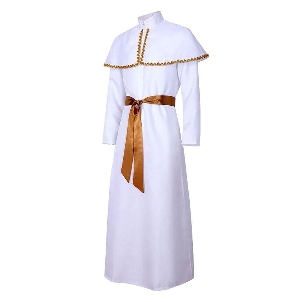 Men's Pope Costume Halloween Medieval Cosplay - Azufun