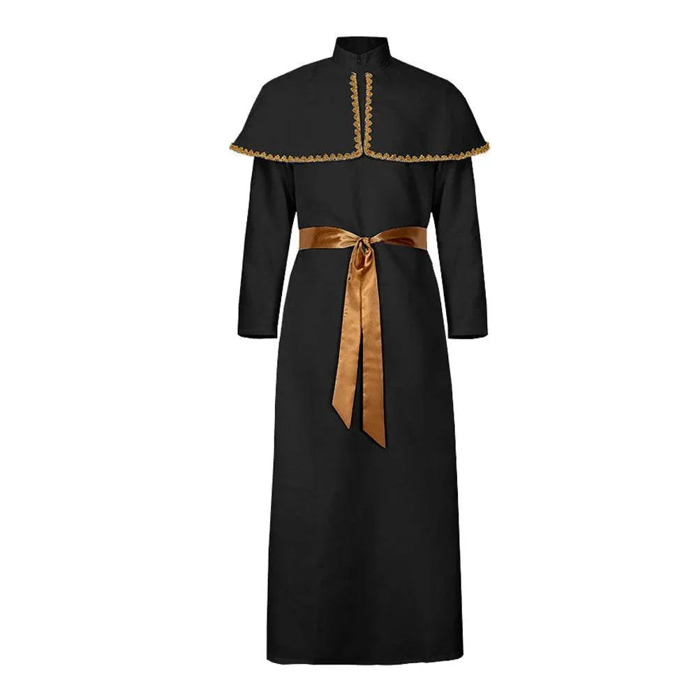 Men's Pope Costume Halloween Medieval Cosplay - Azufun