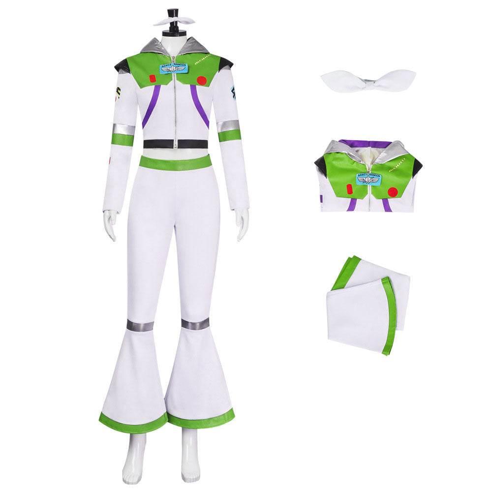 Toy Story Buzz Lightyear Women's Jumpsuit Cosplay Costume Halloween - Azufun