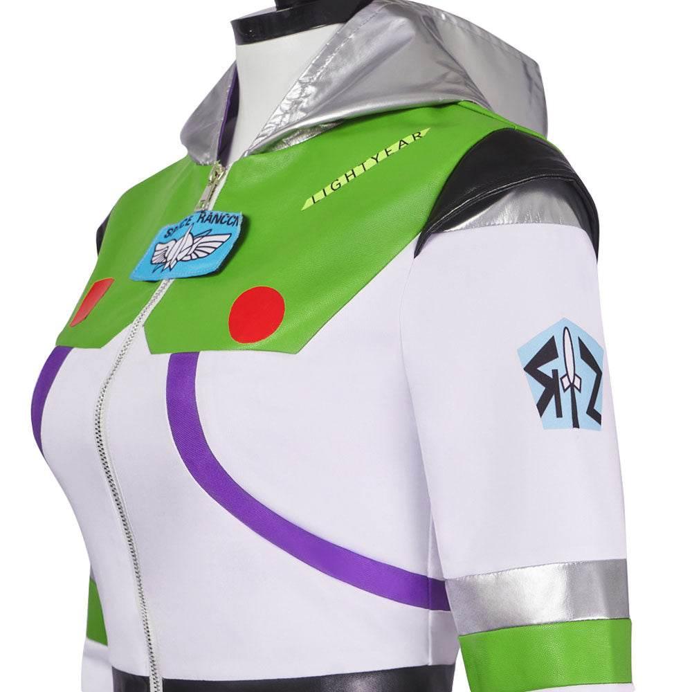 Toy Story Buzz Lightyear Women's Jumpsuit Cosplay Costume Halloween - Azufun