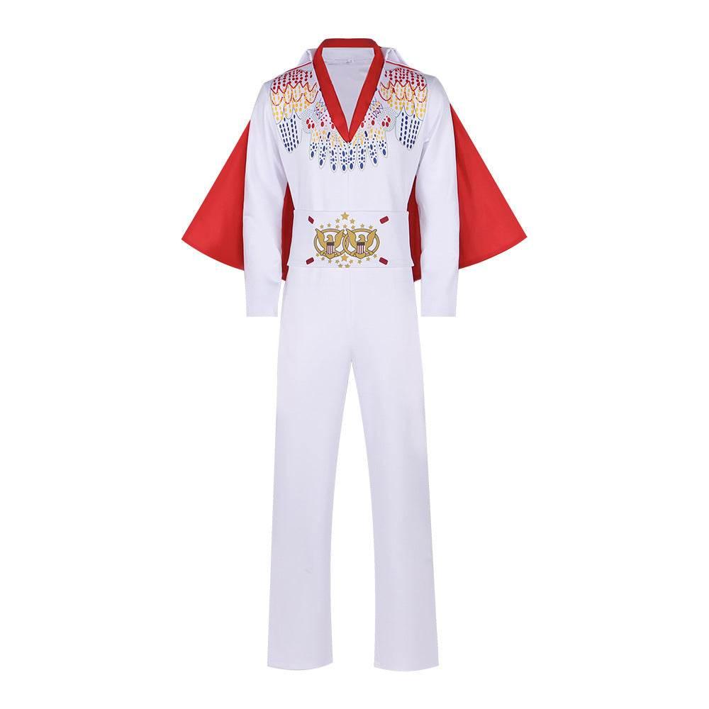 Elvis Viva Las Vegas Fancy dress Costume Halloween - Azufun