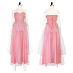 Wicked Glinda Pink Women Dress Outfit Carnival Cosplay Costume - Azufun