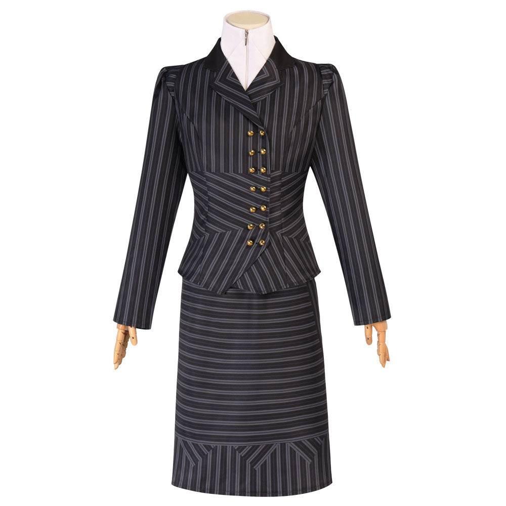 Wicked Elphaba School Uniform Outfit Carnival Halloween Cosplay Costume Set - Azufun
