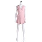 Wicked Glinda Pink Women Short Dress Outfit Carnival Cosplay Costume - Azufun