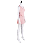 Wicked Glinda Pink Women Short Dress Outfit Carnival Cosplay Costume - Azufun