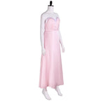 Wicked Glinda Women Pink Suspender Dress Outfit Carnival Cosplay Costume - Azufun