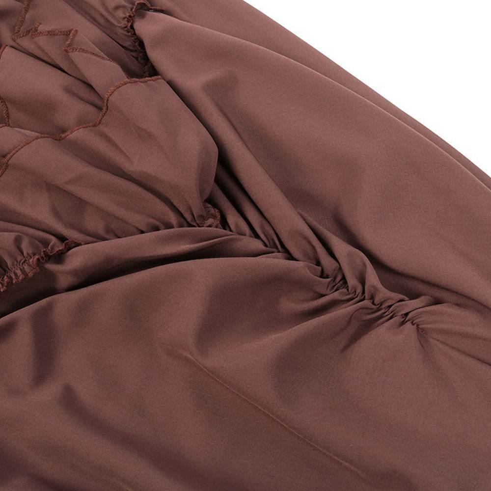 Medieval Retro Style Women's Waist Dance Skirt Dress - Azufun