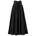 Medieval Women's Retro Style Waist Dance Skirt Dress - Azufun