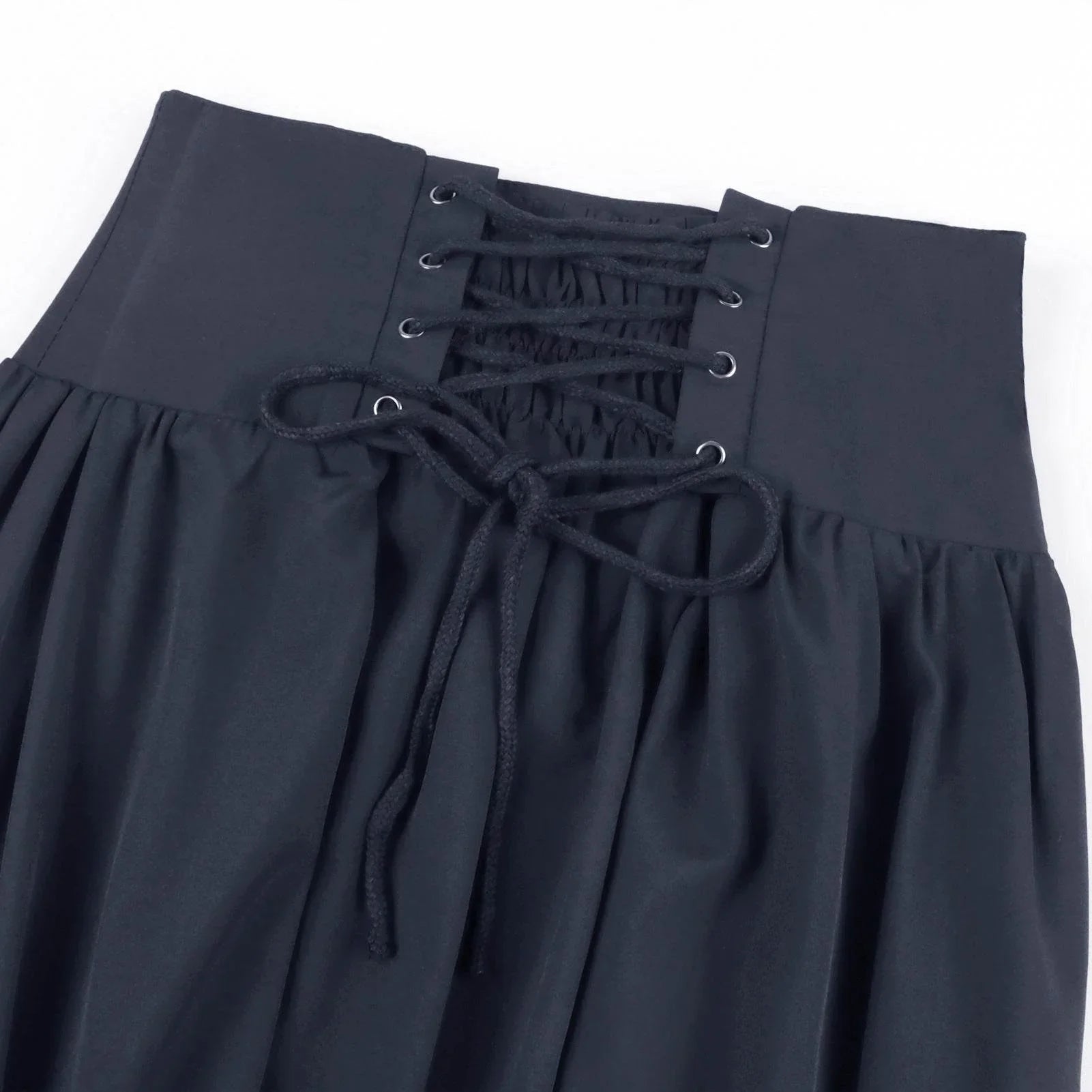 Medieval Women's Retro Style Waist Dance Skirt Dress - Azufun