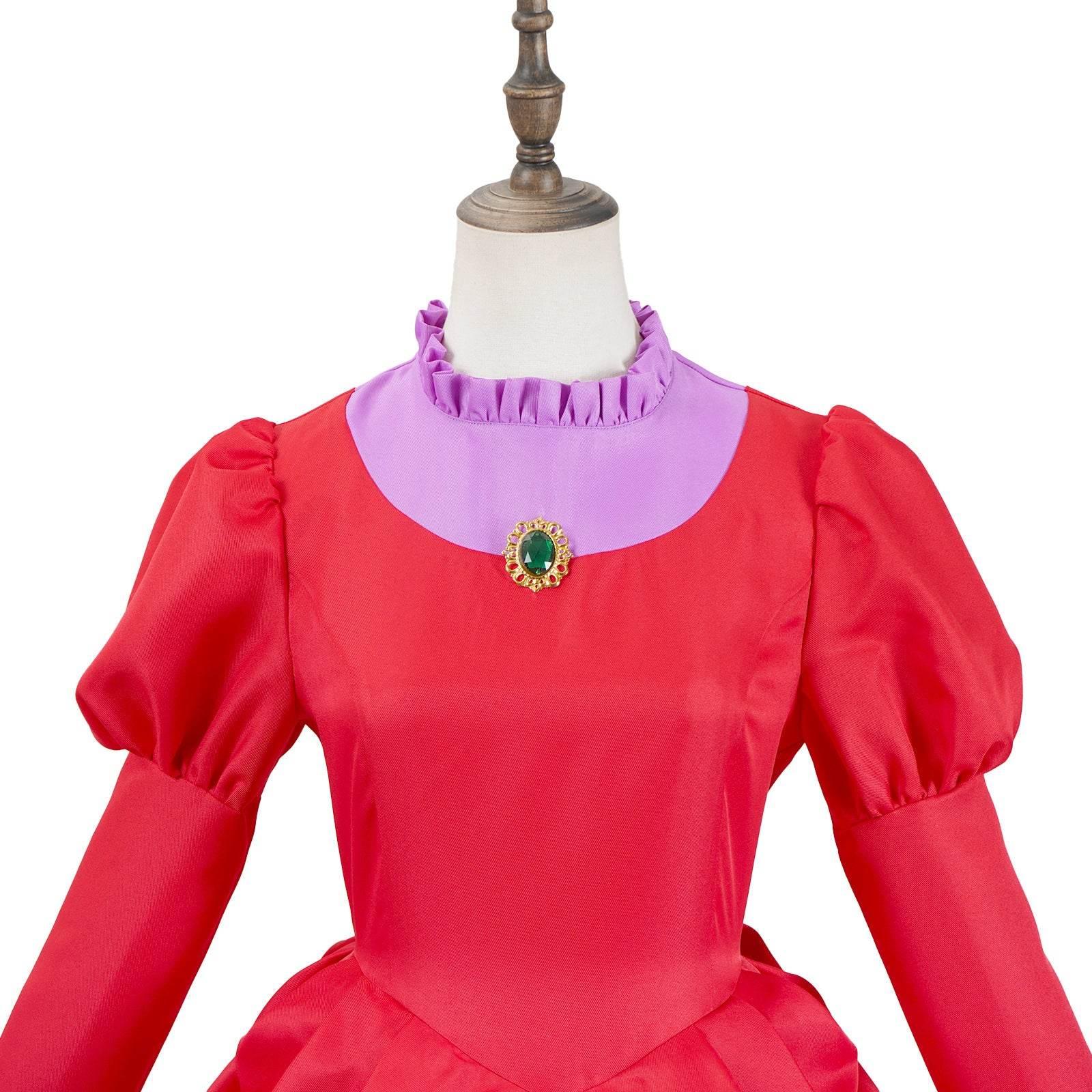 Cinderella cosplay costume elder and Second sister stage princess dress - Azufun