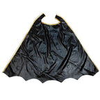 Black Bat man Costume Halloween For Kids Girl Full Set With Cape - Azufun
