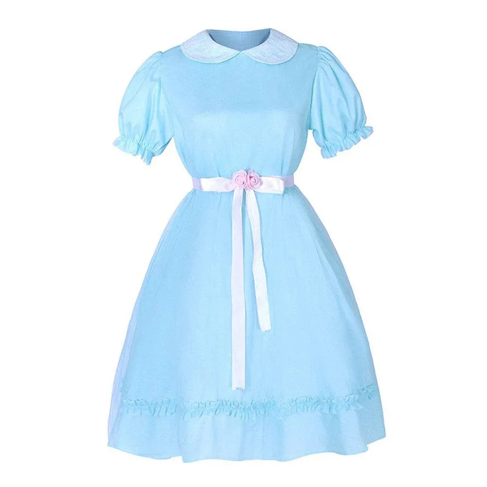 The Shining Grady Twins Costume Cosplay Halloween for Girls Women - Azufun