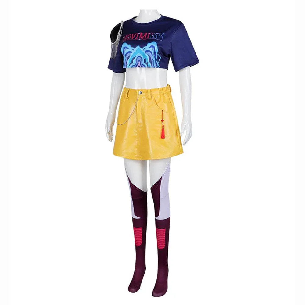 Kpop Rumi Mira Zoey Costume Movie TV Cosplay - Azufun