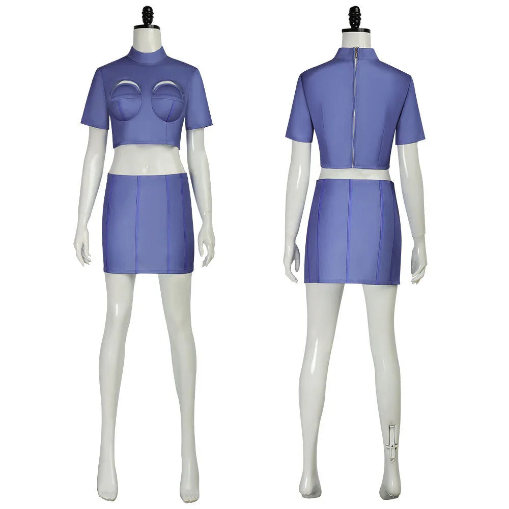The Fifth Element Stewardess Lilu Cosplay Costume Halloween - Azufun