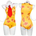 McDonald's Uncle Halloween Clown Costume Carnival Day Cosplay Jumpsuit Set Nightclub For Women Girl - Azufun