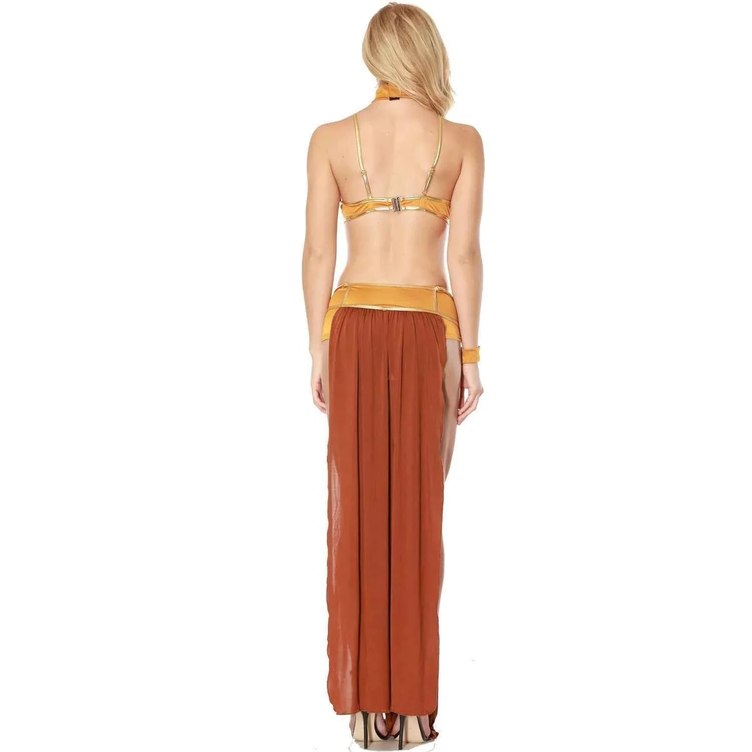 Leia Costumes Princess Slave Queen Dress Star Wars Cosplay Halloween