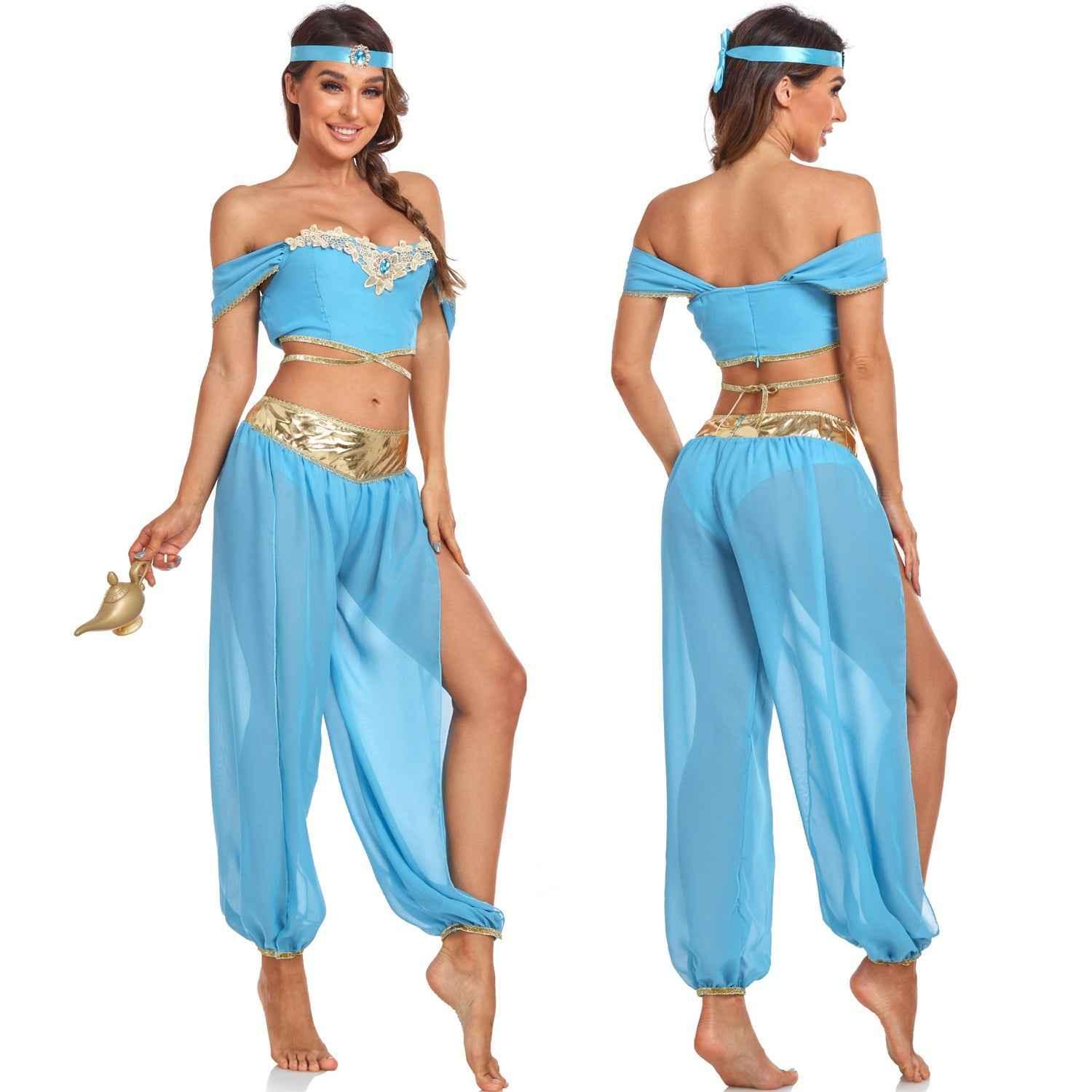 Aladdin Magic Lamp Princess Jasmine Dress