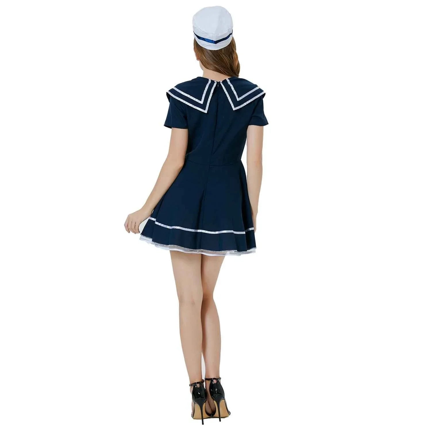 Pin Up Sailor Women Captain Costume