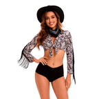 Western Vintage Themed IT'S HIGH NOON Cowgirl Costume