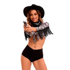 Western Vintage Themed IT'S HIGH NOON Cowgirl Costume
