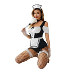 French Maid Costumes Jumpsuit