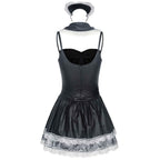French Maid Lace Dress Game Costumes