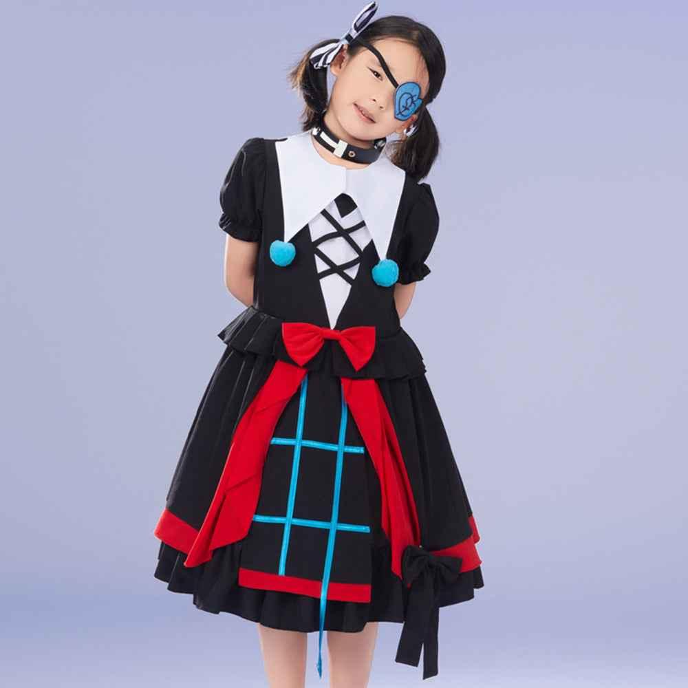 Game Eggy Party Stella Mute Girl Cosplay Costume Set