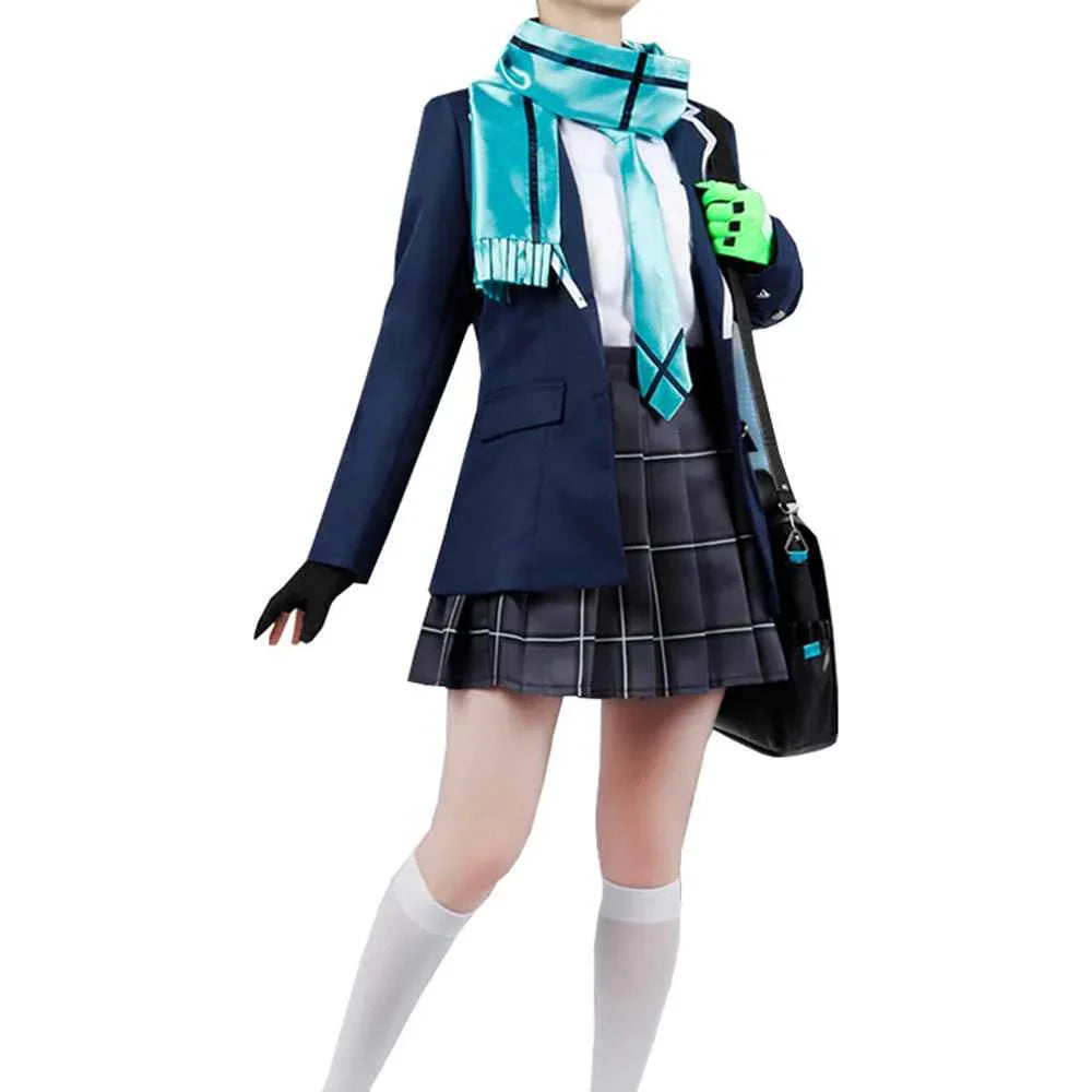Blue Archive Sunaookami Shiroko Uniform Carnival Suit Cosplay Costume