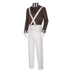 Charlie and the Chocolate Factory Clown Cosplay Costume Carnival Suit