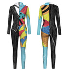 Halloween costume Christmas Nightmare cosplay Sally Jumpsuit dress