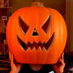 Light-Up Pumpkin Lantern Halloween Scene Decorations Fabric Items