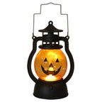 3-piece Pumpkin Lantern Handheld Pony Light Halloween LED Decorative Lights