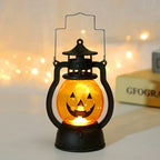 3-piece Pumpkin Lantern Handheld Pony Light Halloween LED Decorative Lights