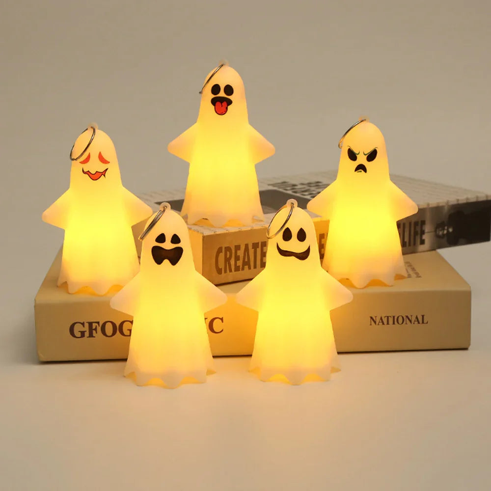 Led Ghost Light Electronic Candle Halloween Ornaments