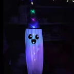 Halloween Decor Hanging Hat Band LED Light Veil Hat