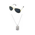 Fighter Pilot Costume Kids Air Force Flight Suit Dress Up for Halloween - Azufun