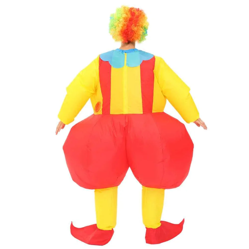 Ballerina Clown Ireland Hula funny Inflatable Costume suit Halloween