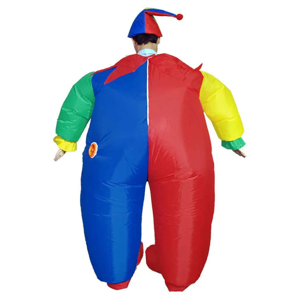 Ballerina Clown Ireland Hula funny Inflatable Costume suit Halloween