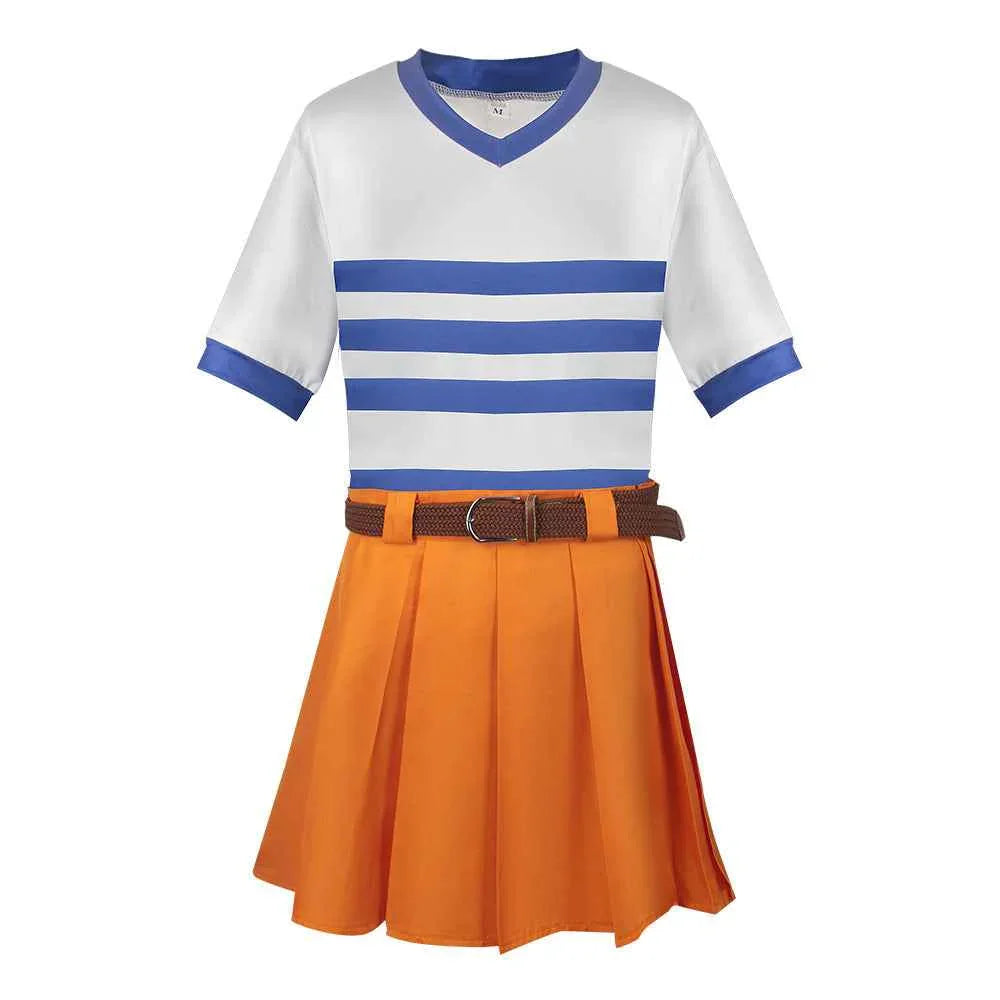 OP Nami Cosplay Costume One Piece Movie Halloween