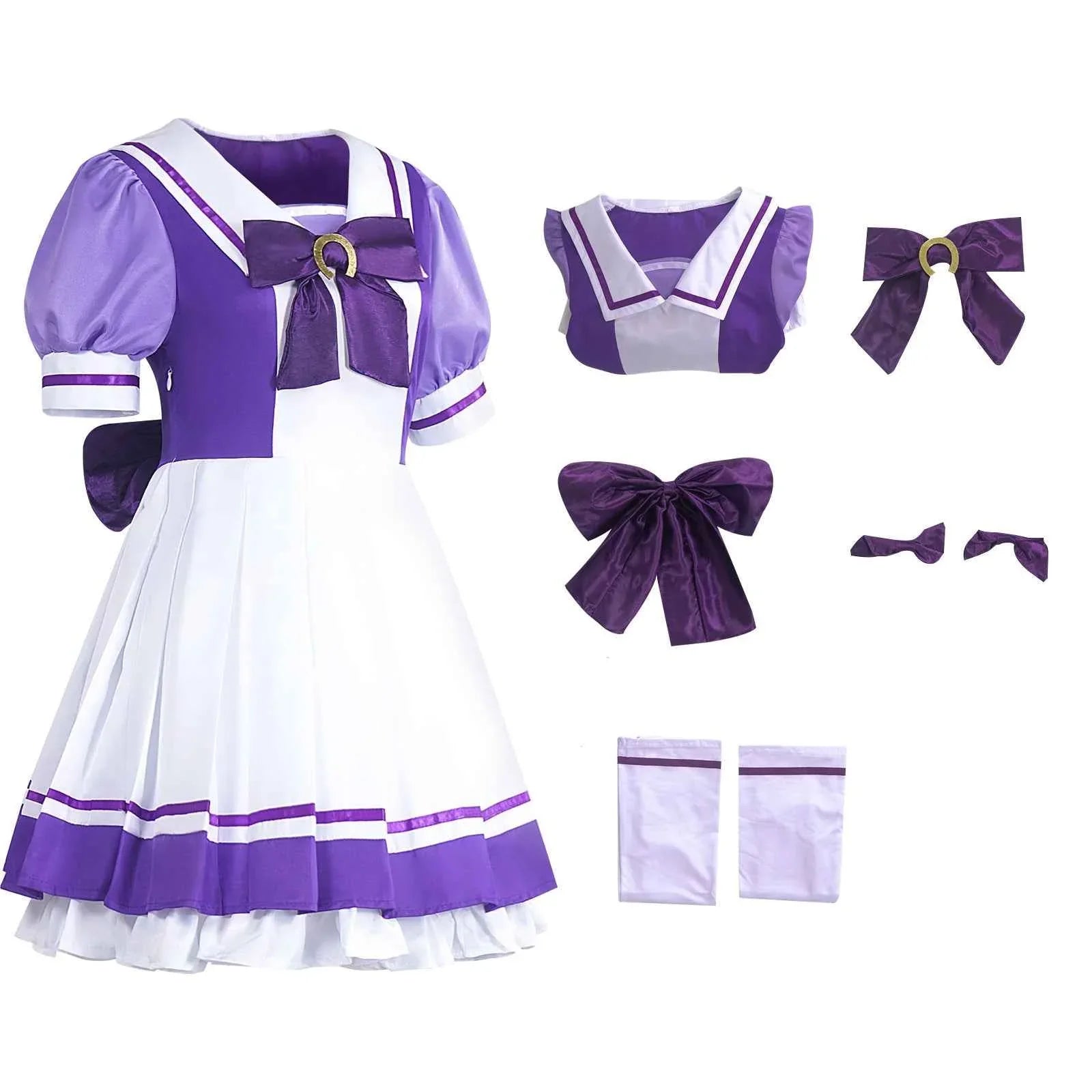 Anime Uma Musume Pretty Derby Cosplay Costume Dress School Uniform
