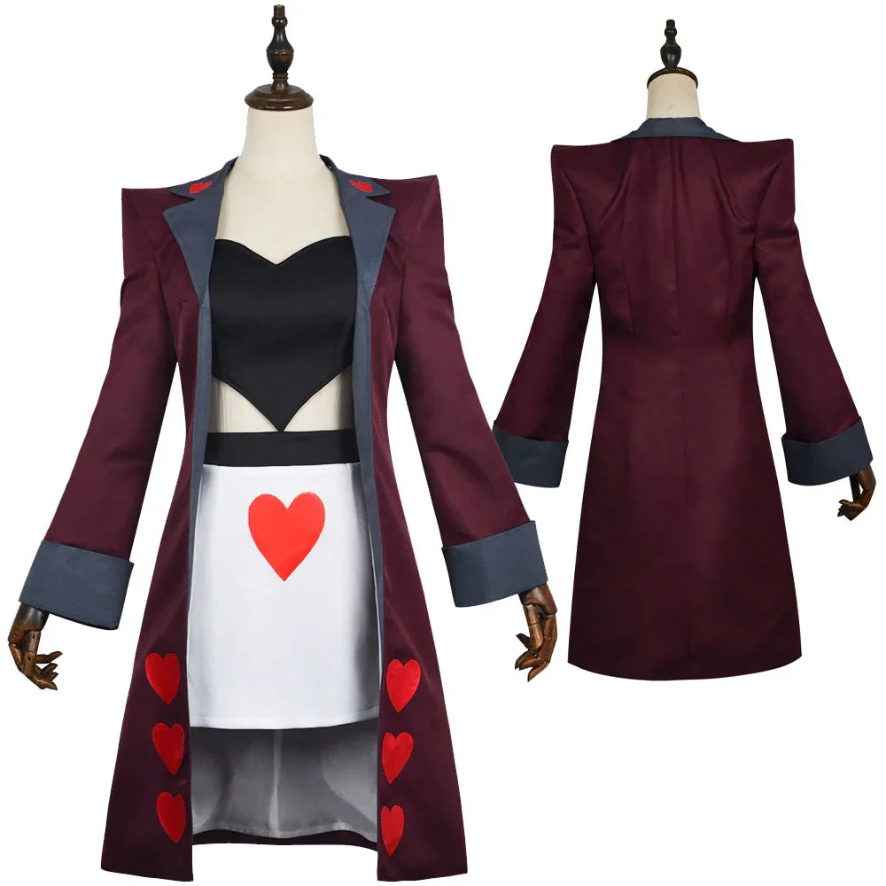 Hazbin Hotel Velvet Cosplay Costume Outfits Carnival Suit