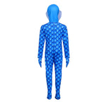 Zootopia 2 Gary Kids Costume Blue Scale Jumpsuit with Hood Cosplay Carnival